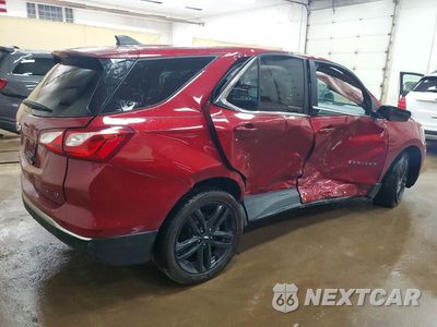 Trzecie zdjęcie samochodu z tyłu: 2021 CHEVROLET EQUINOX LT VIN:2GNAXKEV6M6153468 - miniatura