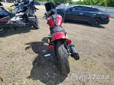 Czwarte zdjęcie samochodu z boku: 2025 INDIAN MOTORCYCLE CO. 101 SCOUT VIN:56KSSE77XS3204299 - miniatura