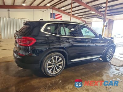 Trzecie zdjęcie samochodu z tyłu: 2019 BMW X3 XDRIVE30I VIN:5UXTR9C56KLE15311 - miniatura