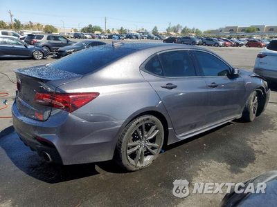 Trzecie zdjęcie samochodu z tyłu: 2019 ACURA TLX TECHNOLOGY/A-SPEC VIN:19UUB2F69KA006834 - miniatura
