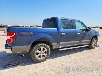 Trzecie zdjęcie samochodu z tyłu: 2018 FORD F150 SUPERCREW VIN:1FTEW1EP4JKC42330 - miniatura