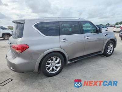 Trzecie zdjęcie samochodu z tyłu: 2011 INFINITI QX56 BASE VIN:JN8AZ2ND9B9700295 - miniatura