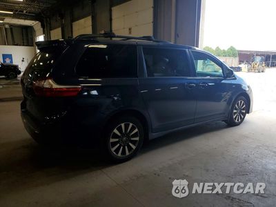 Trzecie zdjęcie samochodu z tyłu: 2019 TOYOTA SIENNA LE VIN:5TDJZ3DC1KS221882 - miniatura