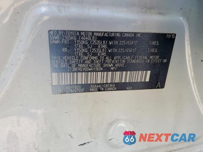 Zdjęcie 13 z 13 samochodu: 2016 TOYOTA RAV4 LE VIN:2T3BFREV0GW411694 - miniatura