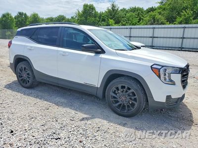 Czwarte zdjęcie samochodu z boku: 2023 GMC TERRAIN SLE VIN:3GKALMEG5PL170316 - miniatura