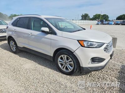 Czwarte zdjęcie samochodu z boku: 2019 FORD EDGE SEL VIN:2FMPK4J92KBC73113 - miniatura