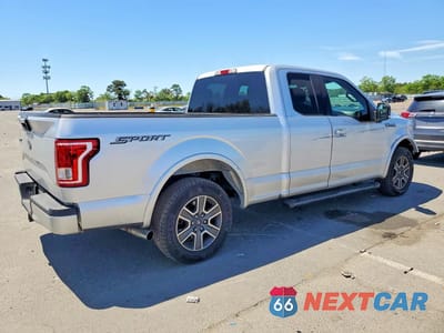 Trzecie zdjęcie samochodu z tyłu: 2016 FORD F150 SUPER CAB VIN:1FTEX1CF6GFA94027 - miniatura
