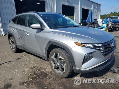 Czwarte zdjęcie samochodu z boku: 2023 HYUNDAI TUCSON SEL VIN:5NMJFCAEXPH276016 - miniatura
