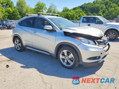 Czwarte zdjęcie samochodu z boku: 2016 HONDA HR-V EXL VIN:3CZRU6H75GM734327 - miniatura