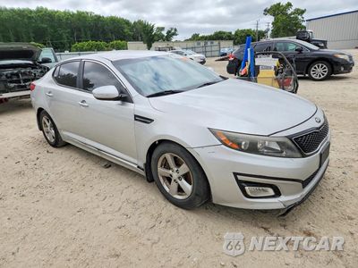 Czwarte zdjęcie samochodu z boku: 2015 KIA OPTIMA LX VIN:5XXGM4A72FG400493 - miniatura