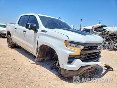 Czwarte zdjęcie samochodu z boku: 2023 CHEVROLET SILVERADO K1500 LT TRAIL BOSS VIN:3GCUDFED9PG212230 - miniatura