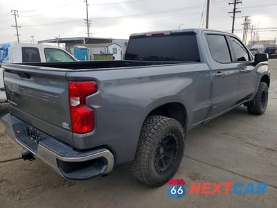 Trzecie zdjęcie samochodu z tyłu: 2021 CHEVROLET SILVERADO C1500 LT VIN:3GCPWCED8MG103579 - miniatura