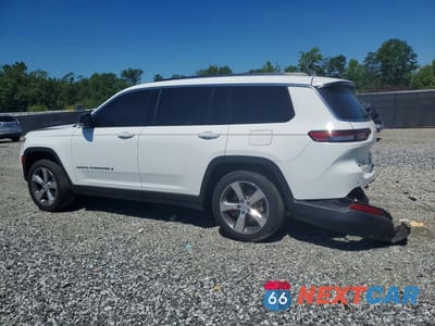 Drugie zdjęcie samochodu z przodu: 2021 JEEP GRAND CHEROKEE L LIMITED VIN:1C4RJKBGXM8101807 - miniatura