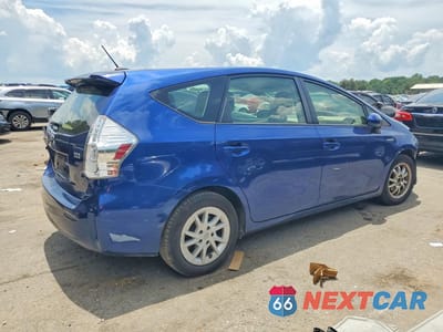 Trzecie zdjęcie samochodu z tyłu: 2013 TOYOTA PRIUS V THREE VIN:JTDZN3EU3D3289613 - miniatura