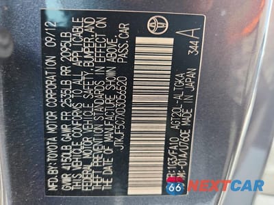 Zdjęcie 13 z 13 samochodu: 2013 SCION TC BASE VIN:JTKJF5C7XD3056520 - miniatura