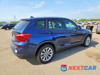 Trzecie zdjęcie samochodu z tyłu: 2017 BMW X3 XDRIVE28I VIN:5UXWX9C36H0W80268 - miniatura