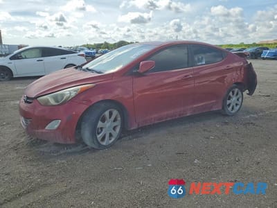 2013 HYUNDAI ELANTRA LIMITED KMHDH4AE4DU507330 - główne zdjęcie licytacji z USA - miniatura