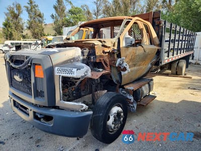 2017 FORD F650 DIESEL KICK-UP FRAME 1FDNF6EC2HDB11465 - główne zdjęcie licytacji z USA - miniatura