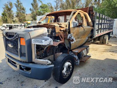 2017 FORD F650 DIESEL KICK-UP FRAME 1FDNF6EC2HDB11465 - główne zdjęcie licytacji z USA - miniatura