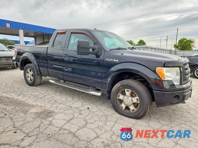 Czwarte zdjęcie samochodu z boku: 2010 FORD F150 SUPER CAB VIN:1FTEX1E81AFA49566 - miniatura