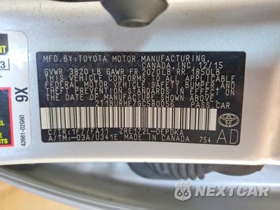 Zdjęcie 12 z 12 samochodu: 2016 TOYOTA COROLLA L VIN:2T1BURHE7GC580056 - miniatura