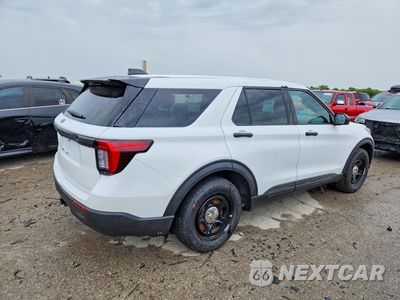 Trzecie zdjęcie samochodu z tyłu: 2026 FORD EXPLORER POLICE INTERCEPTOR VIN:1FM5K8AB9TGA79142 - miniatura