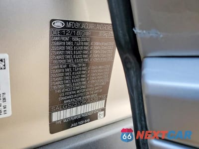 Zdjęcie 13 z 13 samochodu: 2019 LAND ROVER RANGE ROVER HSE VIN:SALGS2SV3KA539716 - miniatura