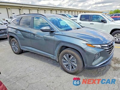 Czwarte zdjęcie samochodu z boku: 2024 HYUNDAI TUCSON BLUE VIN:KM8JBCD13RU223394 - miniatura