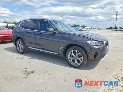 Czwarte zdjęcie samochodu z boku: 2024 BMW X3 XDRIVE30I VIN:WBX57DP05RN304541 - miniatura