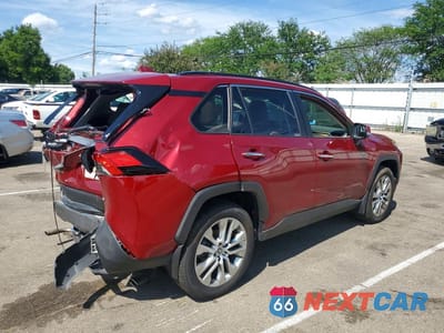 Trzecie zdjęcie samochodu z tyłu: 2019 TOYOTA RAV4 LIMITED VIN:JTMN1RFV2KD522179 - miniatura