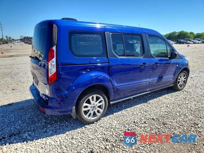 Trzecie zdjęcie samochodu z tyłu: 2014 FORD TRANSIT CONNECT XLT DELIVERY VAN VIN:NM0GE9F71E1138556 - miniatura