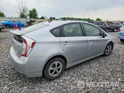 Trzecie zdjęcie samochodu z tyłu: 2014 TOYOTA PRIUS THREE VIN:JTDKN3DU9E0374302 - miniatura