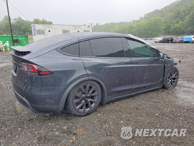 Trzecie zdjęcie samochodu z tyłu: 2024 TESLA MODEL X VIN:7SAXCDE54RF445506 - miniatura