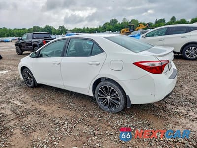 Drugie zdjęcie samochodu z przodu: 2016 TOYOTA COROLLA S PLUS VIN:5YFBURHE5GP566608 - miniatura