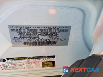 Zdjęcie 12 z 12 samochodu: 2025 NISSAN KICKS SV VIN:3N8AP6CB6SL409369 - miniatura