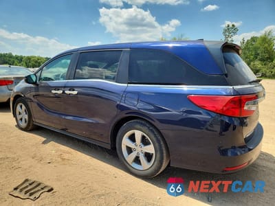 Drugie zdjęcie samochodu z przodu: 2019 HONDA ODYSSEY EX VIN:5FNRL6H55KB130250 - miniatura