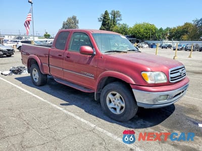 Czwarte zdjęcie samochodu z boku: 2002 TOYOTA TUNDRA ACCESS CAB LIMITED VIN:5TBBT48162S289561 - miniatura