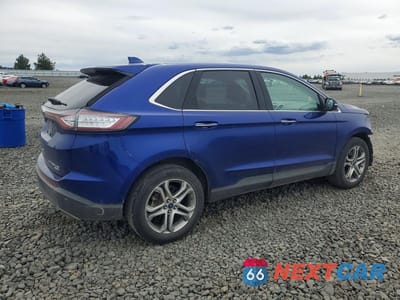 Trzecie zdjęcie samochodu z tyłu: 2015 FORD EDGE TITANIUM VIN:2FMTK4K95FBB43197 - miniatura