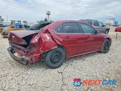 Trzecie zdjęcie samochodu z tyłu: 2009 CHEVROLET IMPALA 1LT VIN:2G1WT57K191252520 - miniatura