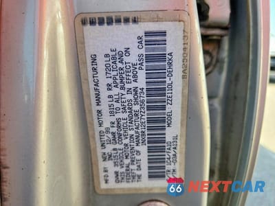 Zdjęcie 12 z 12 samochodu: 2000 TOYOTA COROLLA VE VIN:1NXBR12E7YZ356734 - miniatura