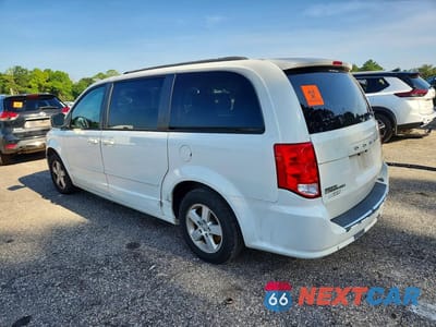 Drugie zdjęcie samochodu z przodu: 2012 DODGE GRAND CARAVAN SXT VIN:2C4RDGCG3CR294789 - miniatura