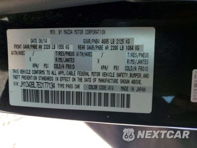 Zdjęcie 12 z 12 samochodu: 2014 MAZDA 5 SPORT VIN:JM1CW2BL7E0177134 - miniatura