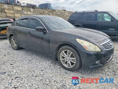 Czwarte zdjęcie samochodu z boku: 2012 INFINITI G25 SEDAN X VIN:JN1DV6AR5CM730831 - miniatura