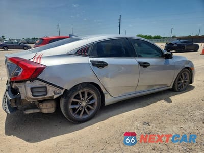 Trzecie zdjęcie samochodu z tyłu: 2020 HONDA CIVIC EX VIN:19XFC1F3XLE000916 - miniatura