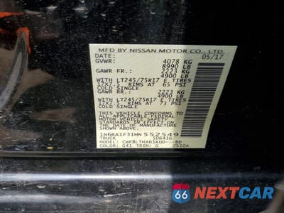 Zdjęcie 13 z 13 samochodu: 2017 NISSAN TITAN XD SV VIN:1N6BA1F31HN552549 - miniatura