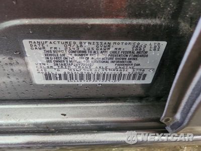 Zdjęcie 12 z 12 samochodu: 2019 NISSAN SENTRA S VIN:3N1AB7AP2KY229407 - miniatura