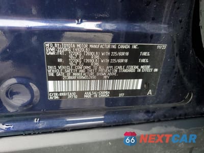 Zdjęcie 14 z 14 samochodu: 2024 TOYOTA RAV4 HYBRID XLE PREMIUM VIN:2T3B6RFVXRW052890 - miniatura