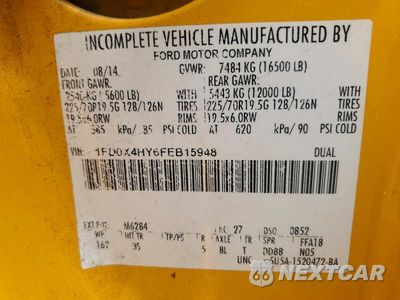 Zdjęcie 10 z 10 samochodu: 2015 FORD F450 SUPER DUTY VIN:1FD0X4HY6FEB15948 - miniatura