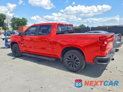 Drugie zdjęcie samochodu z przodu: 2020 CHEVROLET SILVERADO C1500 LT VIN:3GCPWCED4LG271508 - miniatura