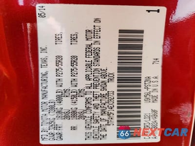 Zdjęcie 12 z 12 samochodu: 2014 TOYOTA TUNDRA CREWMAX PLATINUM VIN:5TFAY5F14EX392733 - miniatura